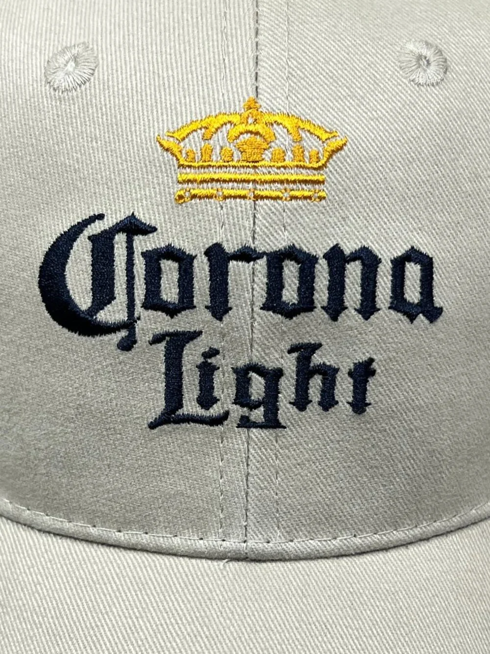 Corona Light Beer ACME Strapback Hat Khaki Baseball Mexico Adjustable Adult Cap